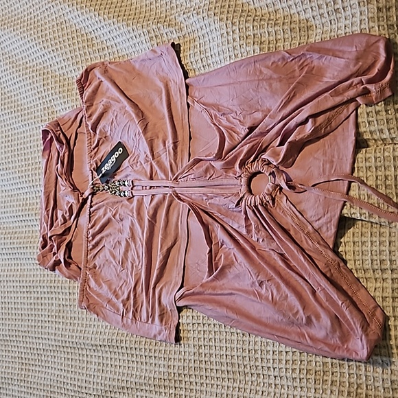 Zeagoo Coul Neck Halter Top Sz. XL NWT - Picture 4 of 6